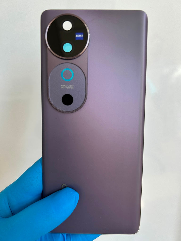 Back Panel With Camera Glass for Vivo V40 Pro Purple Back Panel With Camera Glass for Vivo V40 Pro Purple